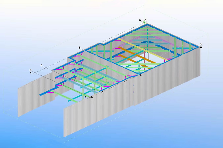 structure Steel design supply fabrication 