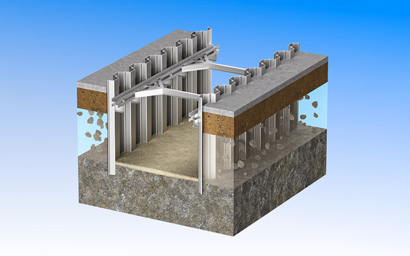 design of reclamation cofferdam