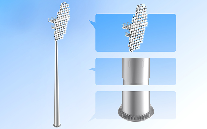 high pole lamp post